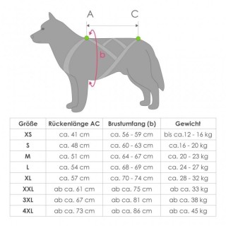 Zuggeschirr X-Back NORTHERN HOWL