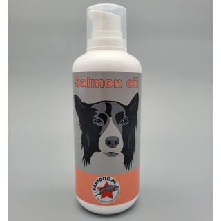 Huile de saumon norvégien pur 500ml FASTDOG